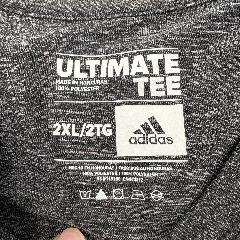 Adidas Atlanta United FC Shirt Mens 2XL Gray Ultimate Tee MLS Soccer Graphic‎
